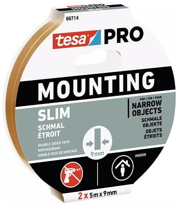 Tesa Taśma montażowa Pro slim 5m x 18mm