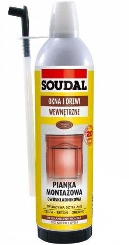 Soudal 2K Piana Montażowa Dwuskładnikowa 400ml