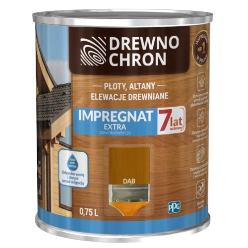 Drewnochron Impregnat Extra Powłokotwórczy Biały   2,5L