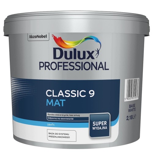 Dulux Pro CLASSIC  9 Base White 2,18L