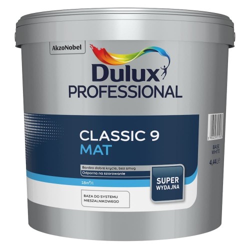 Dulux Pro CLASSIC  9 Base White 4,44L