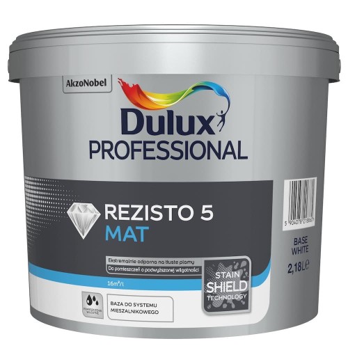 Dulux Pro REZISTO  5  Base White 2,18L