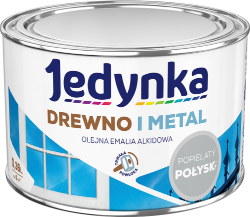 Jedynka DRIM Popielaty  0,36L Połysk