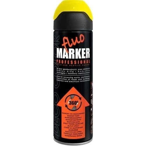 Spray Deco Color fluo żółta 500ml