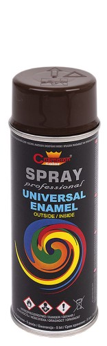 Spray Champion Uniwersalny Ral8016 Brąz 400ml 