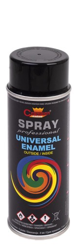 Spray Champion Uniwersalny Ral9005 Czarny Mat. 400ml