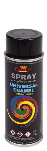 Spray Champion Uniwersalny Ral9005 Czarny Połysk 400ml