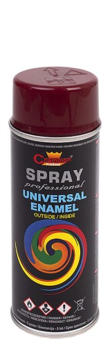 Spray Champion Uniwersalny Ral3005 Czerwony Winny 400ml