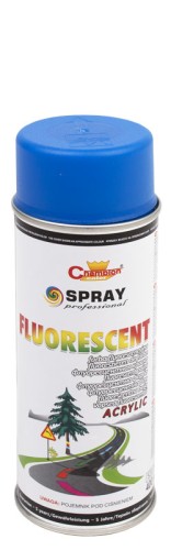 Spray Champion Fluorescencyjna Niebieski 400ml 
