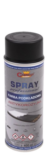 Spray Champion Podkład Czarny 400ml Ral9011