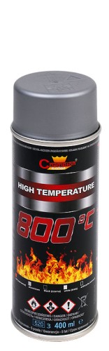 Spray Champion Żaroodporna Żaroodp. Aluminium 400ml Ral9006