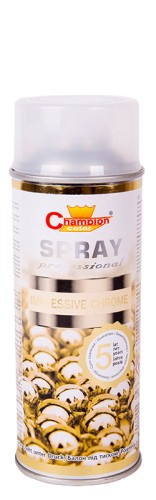 Spray Champion Effekt Lustra Impressive Chrom Złoty 400ml