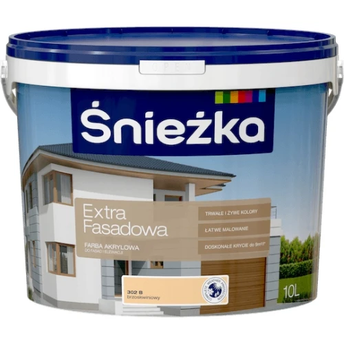 Śnieżka Extra Fasadowa brzoskwiniowy 302C 10L