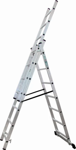Stalco Drabina Aluminiowa 150kg 3-Elementowa 3X12