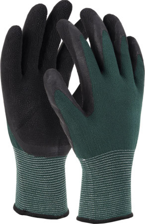 Stalco Rękawice poliestrowe LATEX FOAM S 10”