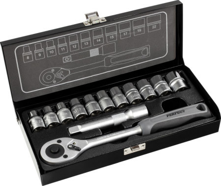 Stalco Zestaw 1/2"-13El.Nasadek    "Perfect"