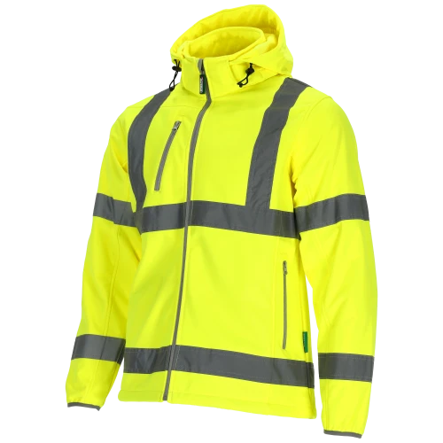 Stalco Softshell Odblaskowy Żółty  "XXL"