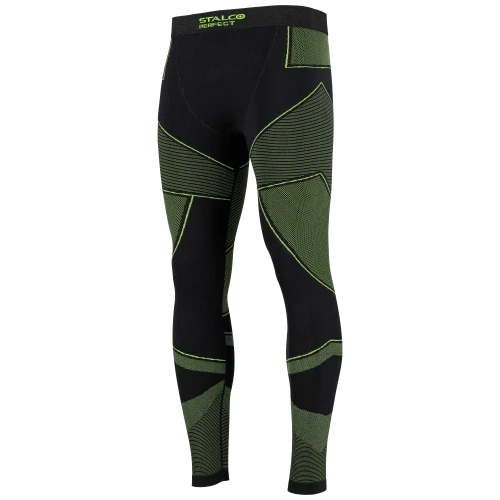 Stalco Bielizna termoaktywna kalesony męskie WOLVERIN czarny L/XL 