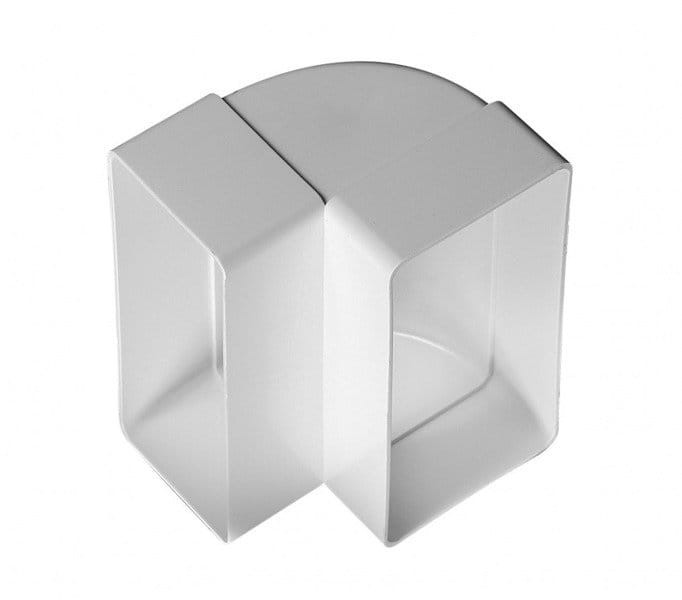 Awenta kolano wentylacyjny pionowe płaskie 75x150