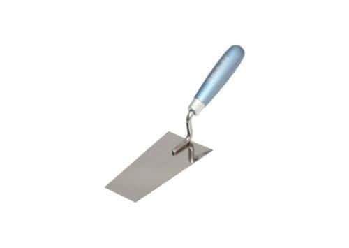 Kubala Kielnia nierdzewna trapezowa uchwyt z drewna bukowego, lakierowany 80x145x55mm