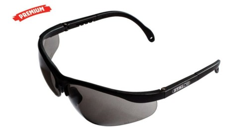 Stalco Okulary przeciwodpryskowe 1F przyciemniane