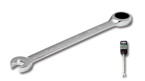 Klucz płasko-oczkowy Stalco z grzechotką 10mm S-56110
