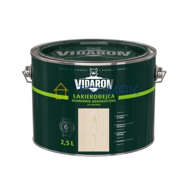 Vidaron Lakierobejca Ochronno-Dekoracyjna 2,5L Dąb Bielony