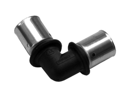 Kolano PPSU Press 90st z pierścieniem zaprasowywanym 16×16mm K-900400