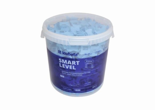 Smart level - klipsy 2mm  WIADRO 20L 800szt/op *Kubala*