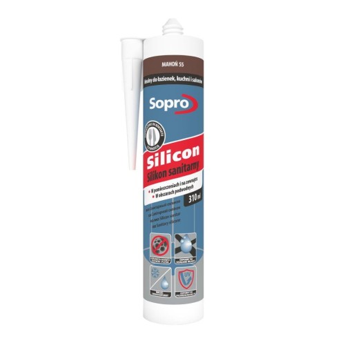 Sopro Silikon mahoń 55   310ml