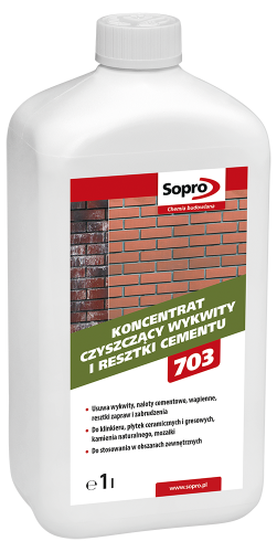 Sopro Sopro ZA 703 koncentrat czyszczący wykwity i resztki cementu 1L
