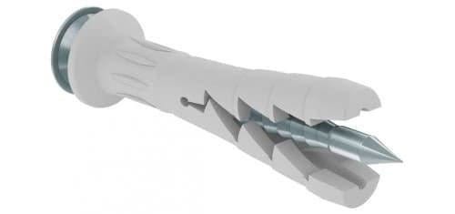 Kołek szybki montaż kołnierz 6x40mm